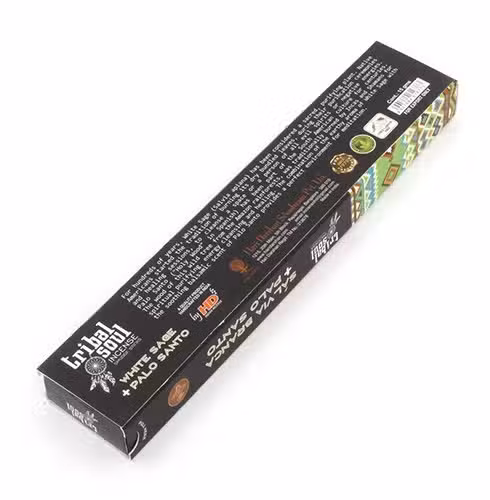 bețișoare parfumate tribal salvie albă + palo santo bețișoare parfumate tribal salvie albă + palo santo
